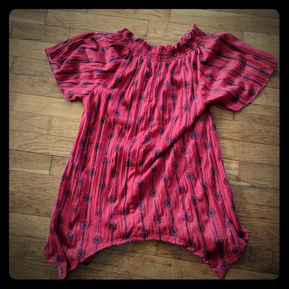 Cute Red Blouse